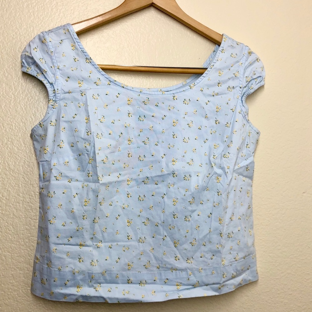 Gap Cottagecore Floral  Blouse